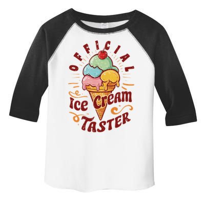 Funny Ice Cream Taster Adult Toddler Fine Jersey T-Shirt