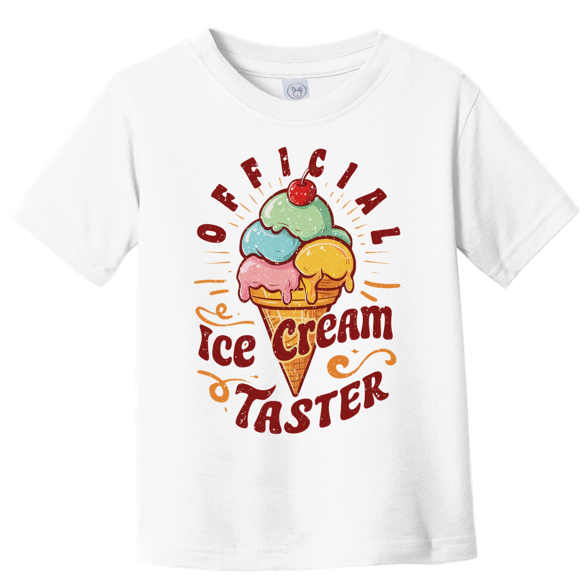 Funny Ice Cream Taster Adult Toddler T-Shirt