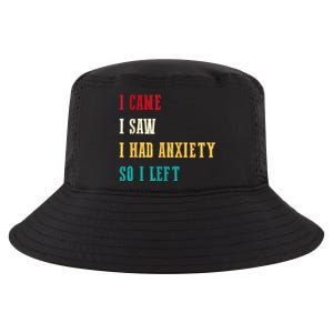 Funny I Came I Saw For Women Humor Retro For Women Cool Comfort Performance Bucket Hat