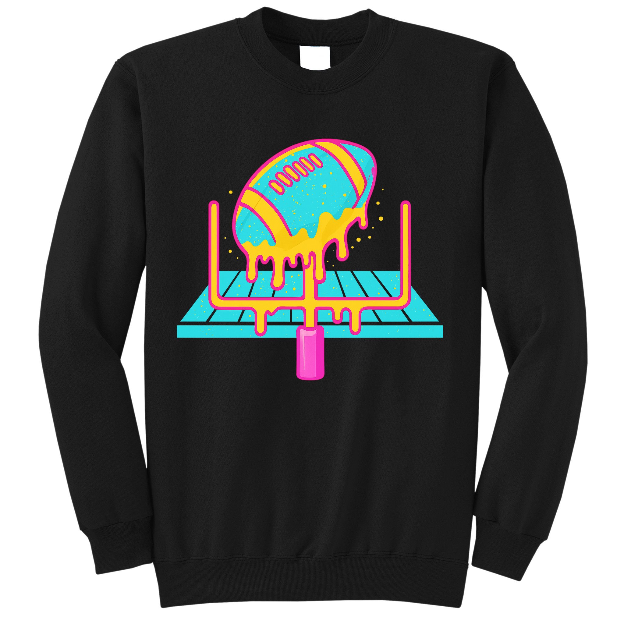 Football Ice Cream Drip Sweatshirt