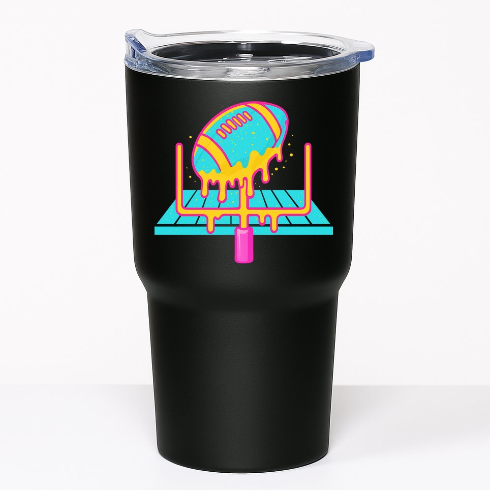 Football Ice Cream Drip Tumbler