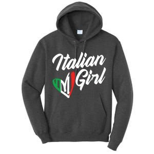 Funny Italy Culture Italian Roots Cute Italian Girl Tall Hoodie