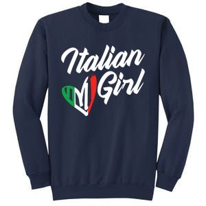 Funny Italy Culture Italian Roots Cute Italian Girl Sweatshirt