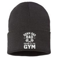 Funny I Can Fix It Duct Tape Design Sustainable Knit Beanie