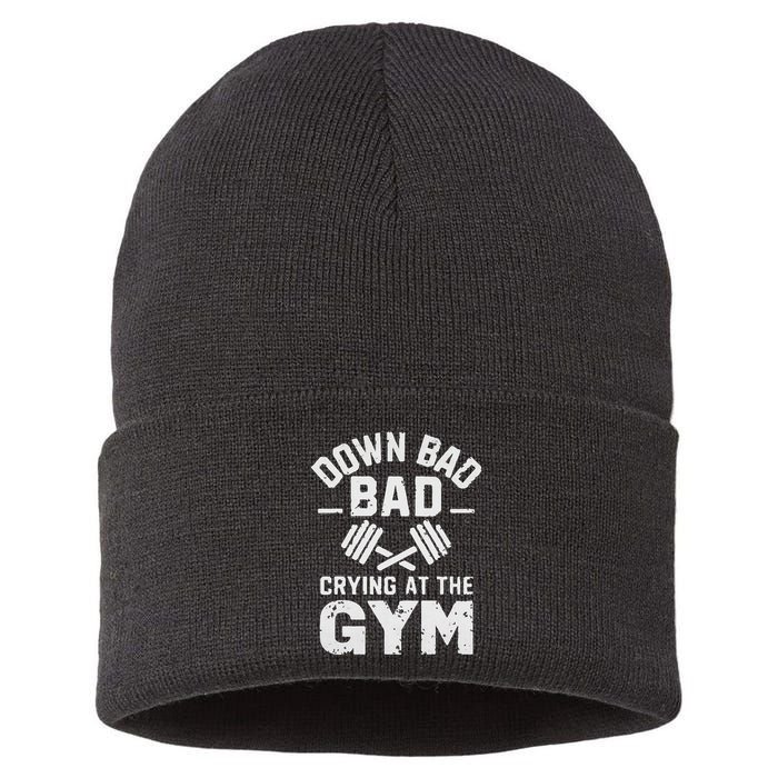 Funny I Can Fix It Duct Tape Design Sustainable Knit Beanie
