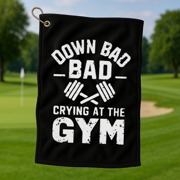 Funny I Can Fix It Duct Tape Design Golf Towel