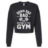 Funny I Can Fix It Duct Tape Design Cropped Pullover Crew