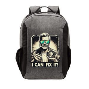 Funny I Can Fix It Duct Tape Man Design Vector Backpack