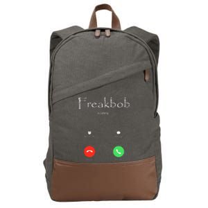 Freakbob Is Calling Freakabob Is Calling Cotton Canvas Backpack