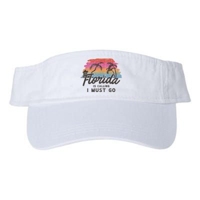 Florida Is Calling I Must Go Summer Vacation Gift Visor