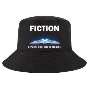 Fiction Because Real Life Is Terrible Cool Comfort Performance Bucket Hat