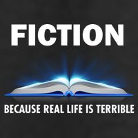 Fiction Because Real Life Is Terrible Cool Comfort Performance Bucket Hat