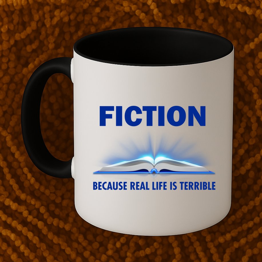 Fiction Because Real Life Is Terrible Mug