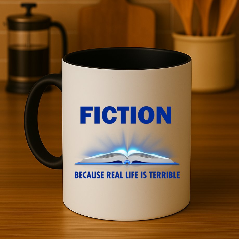 Fiction Because Real Life Is Terrible Mug