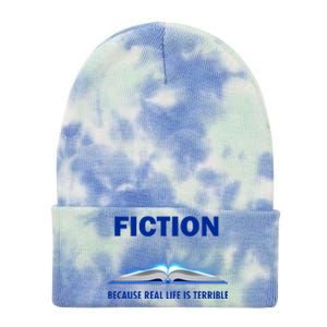 Fiction Because Real Life Is Terrible Tie Dye 12in Knit Beanie