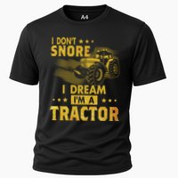 Funny I Dont Snore I Dream Im A Tractor Tee For Dad Fun Tractor Gift Performance Shirt