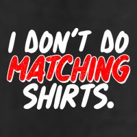 Funny I Don't Do Matchong Shirts 25L Jumbo Tote