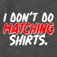 Funny I Don't Do Matchong Shirts Vector Backpack