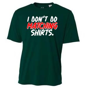 Funny I Don't Do Matchong Shirts Cooling Performance Crew T-Shirt