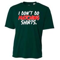 Funny I Don't Do Matchong Shirts Cooling Performance Crew T-Shirt