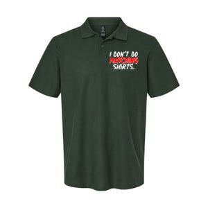 Funny I Don't Do Matchong Shirts Softstyle Adult Sport Polo