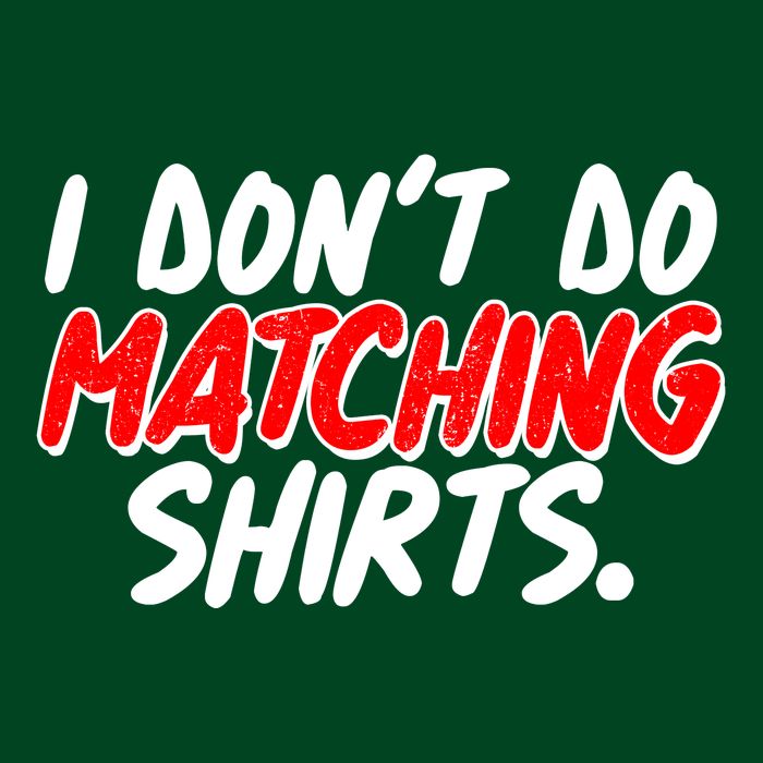 Funny I Don't Do Matchong Shirts Premium T-Shirt