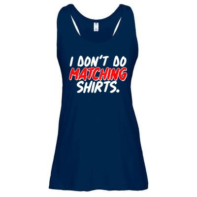 Funny I Don't Do Matchong Shirts Ladies Essential Flowy Tank