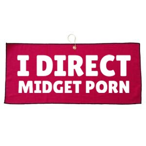 Funny I Direct Midget Porn Large Microfiber Waffle Golf Towel