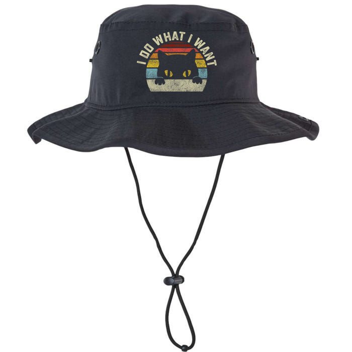 Funny I Do What I Want My Black Cat Red Cup Vintage Retro Legacy Cool Fit Booney Bucket Hat