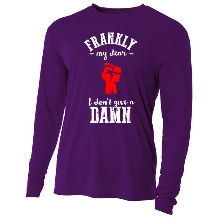 Frankly I Dont Give A Damn Cooling Performance Long Sleeve Crew