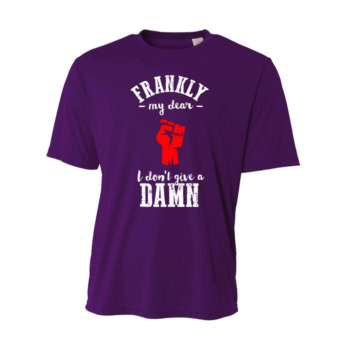 Frankly I Dont Give A Damn Performance Sprint T-Shirt