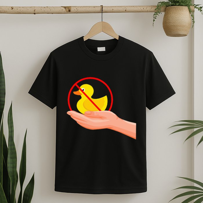 Funny I Dont Give A Duck No Ducks Given Sarcastic T-Shirt