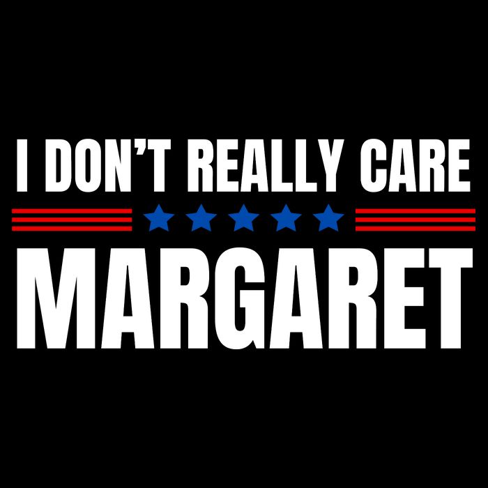 Funny I DonT Really Care Margaret Cropped Pullover Crew