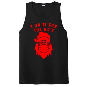 Funny I Do It For The Hos Christmas Santa Christmas Xmas Gift PosiCharge Competitor Tank