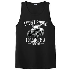 Funny I Don't Snore I Dream I'm A Tractor For Dad PosiCharge Competitor Tank