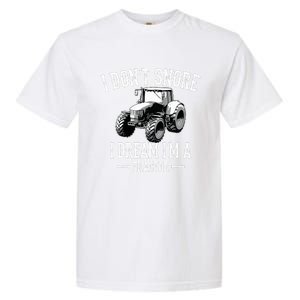 Funny I Don't Snore I Dream I'm A Tractor For Dad Garment-Dyed Heavyweight T-Shirt