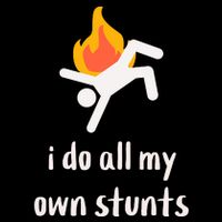 Funny I Do All My Own Stunts Impact Tech Backpack