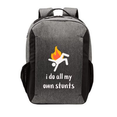 Funny I Do All My Own Stunts Vector Backpack