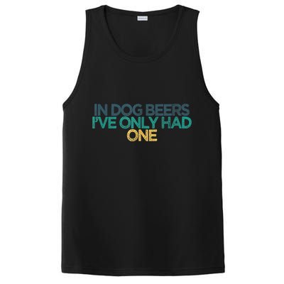 Funny In Dog Beers I've Only Had One PosiCharge Competitor Tank