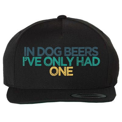 Funny In Dog Beers I've Only Had One Wool Snapback Cap