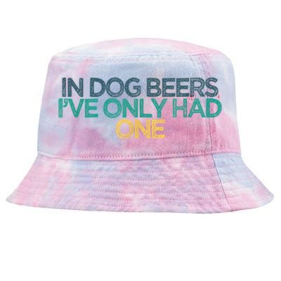 Funny In Dog Beers I've Only Had One Tie-Dyed Bucket Hat