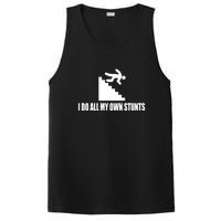 Funny I Do All My Own Stairs Stunts Upside Down Gift PosiCharge Competitor Tank