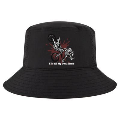 Funny I Do My Own Stunts Cool Motorcycle Gift For Men Women Gift Cool Comfort Performance Bucket Hat