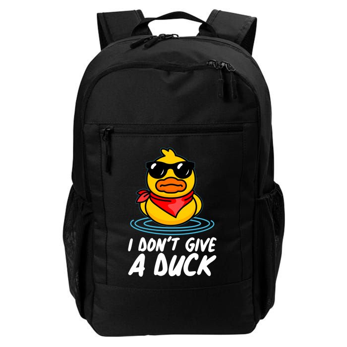 Funny I Dont Give A Duck Backpack