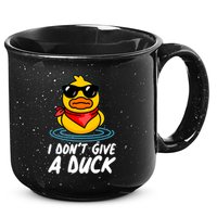 Funny I Dont Give A Duck 15oz Campfire Ceramic Mug