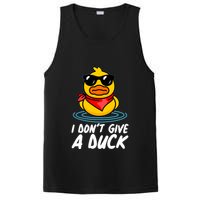Funny I Dont Give A Duck PosiCharge Competitor Tank