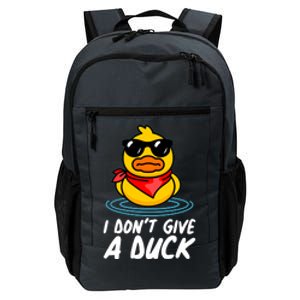 Funny I Dont Give A Duck Daily Commute Backpack