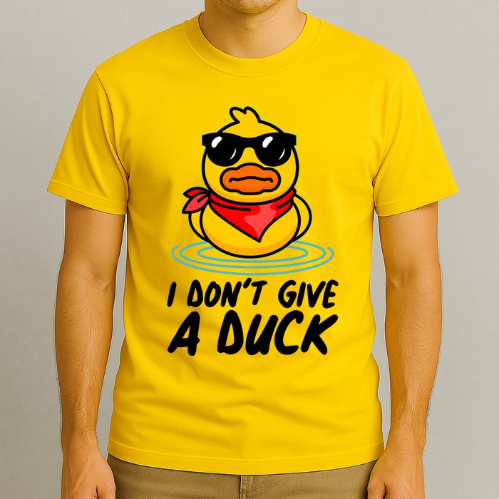 Funny I Dont Give A Duck T-Shirt