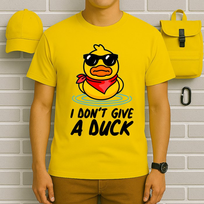 Funny I Dont Give A Duck T-Shirt
