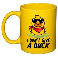 Funny I Dont Give A Duck 11oz C Handle Ceramic Mug